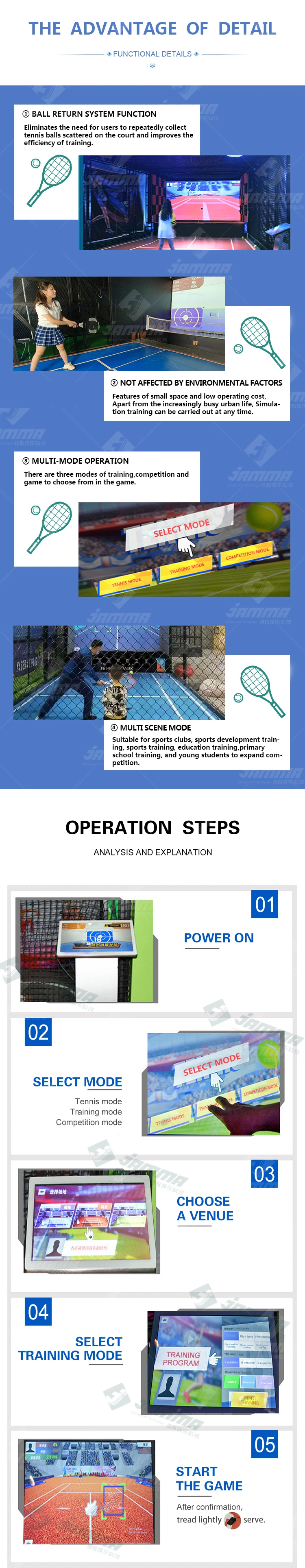 High Quality Augmented Reality Tennis Sports Game Multiplayer