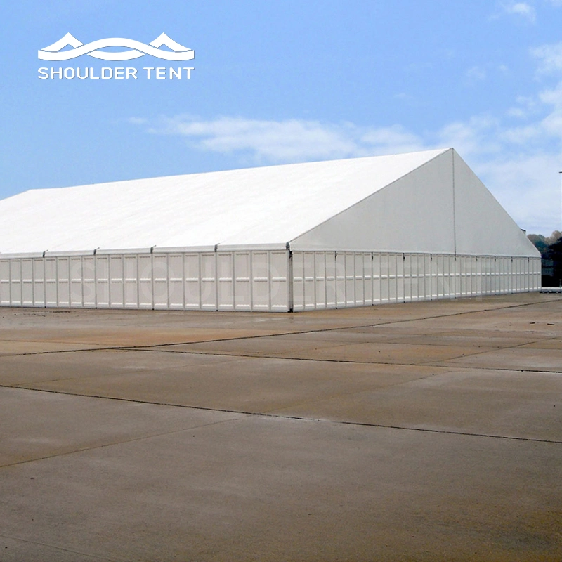 Large Temporary Outdoor Storage Tent Warehouse Tent with Solid Wall