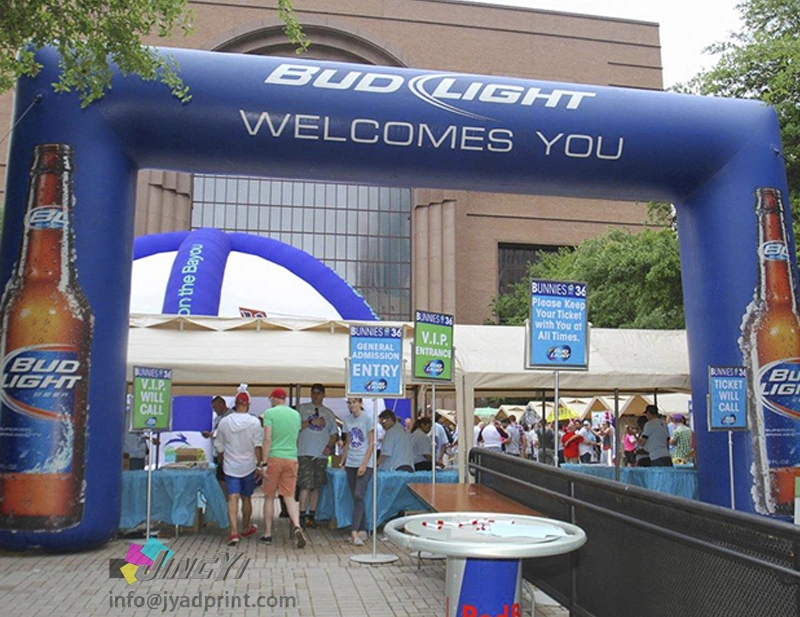 advertising promotional logo tradeshow custom logo print race events, finish start line gate inflatable air arches, exhibition inflation arch for sports event