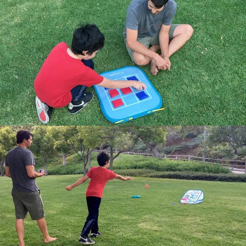 Bean Bag Hrowing Universal Target Play Children Toy Kids Sport Game Parent-Child Interaction Dinosaur Shooting Outdoor Indoor Dart Game