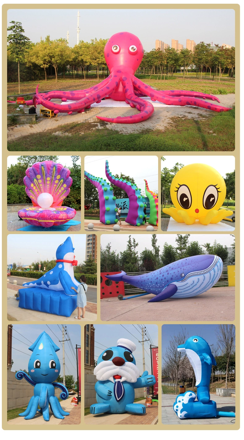 Boyi Custom Giant Advertising Inflatable Mascot Cartoon Big Duck Cartoon B1103