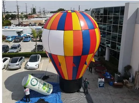 2023 New Giant Inflatable Advertising Balloons with Labor Day Sale Banners