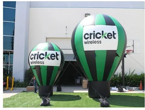 2023 New Giant Inflatable Advertising Balloons with Labor Day Sale Banners