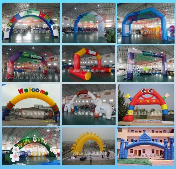 Color Arch Inflatable Arches Funny Arch for Halloween