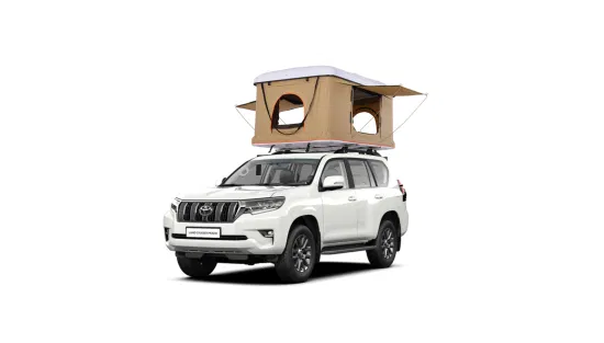 2023 Straight Hydraulic Pressure Pop up Camping 2 Person Automatic SUV Truck Rooftop Tents Hard Cover Car Roof Top Tent