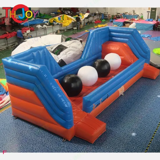8X3m Inflatable Wipeout Jump Big Baller Obstacle Sport Game Wipe out Jumping Games