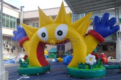 Attractive Commercial Advertising Inflatable Arch Rental for Amusement Park
